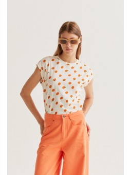 CAMISETA COMPAÑÍA M/C NARANJAS