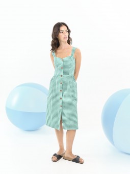 VESTIDO  BÉHULAH TIRANTES...
