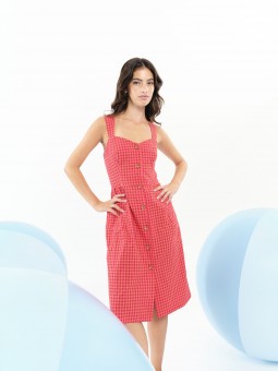 VESTIDO  BÉHULAH TIRANTES...