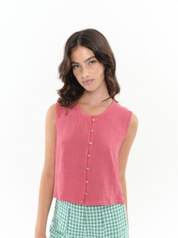 TOP  BÉHULAH S/MANGAS...