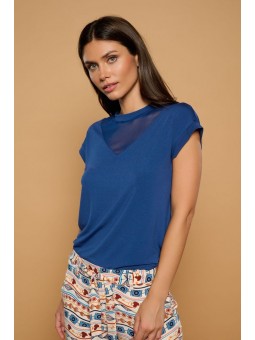 CAMISETA MINUETO AZUL...