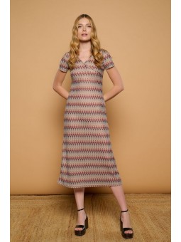 VESTIDO MINUETO MIDI M/C...