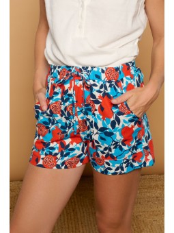 SHORT MINUETO ESTAMPADO...