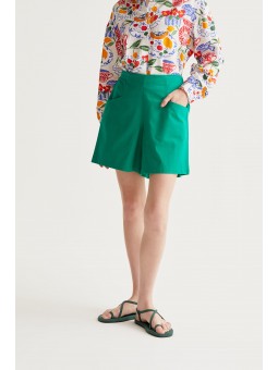 SHORT COMPAÑÍA VERDE BOLSILLOS