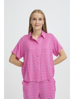 CAMISA ICHI VISCOSA ESTAMPADA
