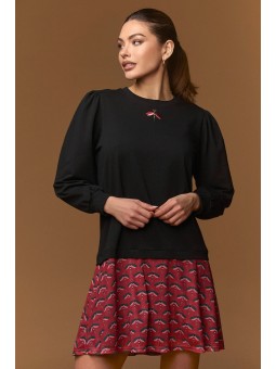 VESTIDO CORTO M/L MINUTO...