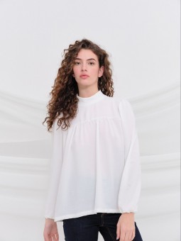 BLUSA C/MAO M/L VAPOROSA...